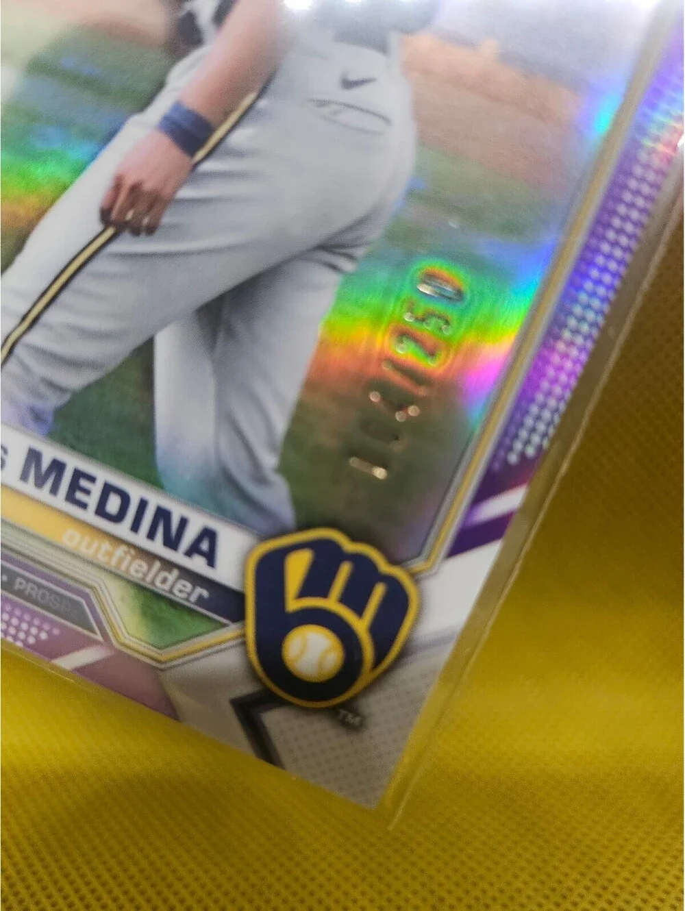 Luis Medina [Purple Refractor] #BCP-202 - 2021 Bowman Chrome Prospects - No./250